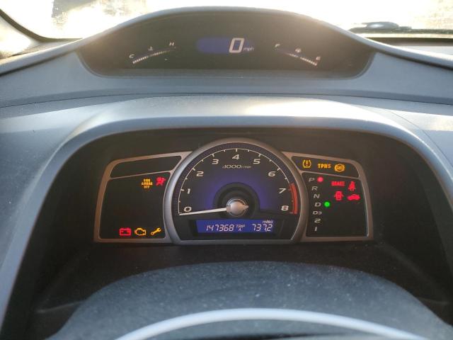 2HGFA169X8H305288 - 2008 HONDA CIVIC EXL შავი ფოტო 9