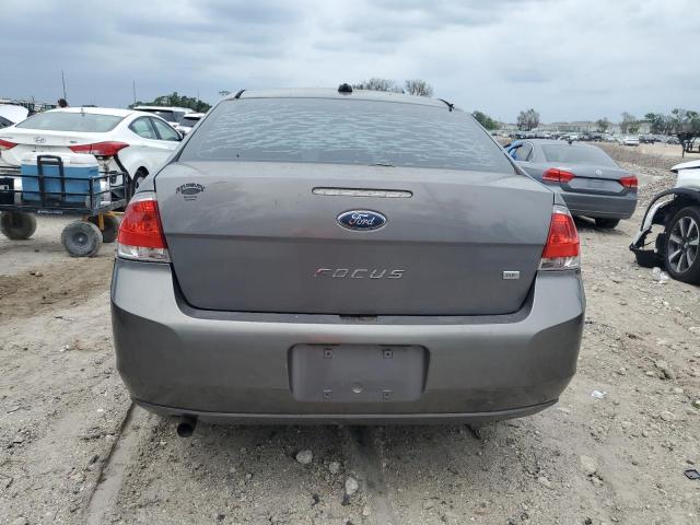 1FAHP3FN5BW204687 - 2011 FORD FOCUS SE GRAY photo 6