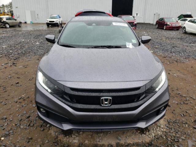 2HGFC2F89LH563267 - 2020 HONDA CIVIC SPORT GRAY photo 5