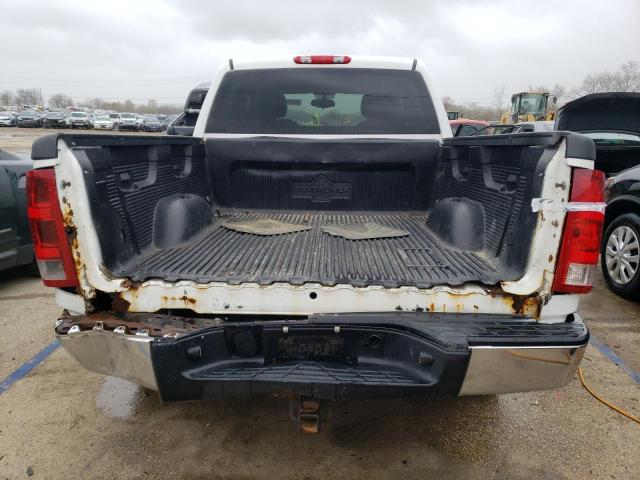 3GTP2VE37BG118943 - 2011 GMC SIERRA K1500 SLE WHITE photo 6