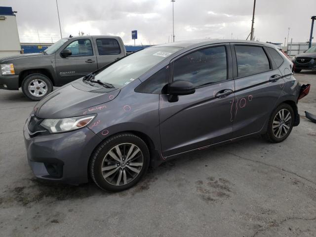 3HGGK5G83FM766488 - 2015 HONDA FIT EX GRAY photo 1