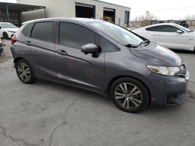 3HGGK5G83FM766488 - 2015 HONDA FIT EX GRAY photo 4