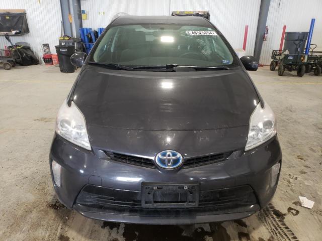 JTDKN3DU2D5585973 - 2013 TOYOTA PRIUS CHARCOAL photo 5