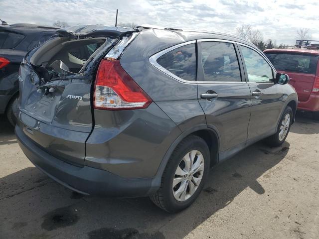 2HKRM4H78EH707460 - 2014 HONDA CR-V EXL GRAY photo 3