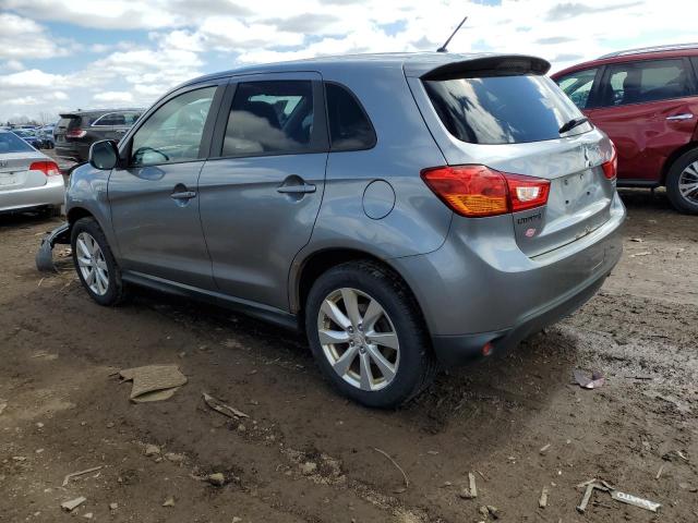 4A4AR3AU7DE001502 - 2013 MITSUBISHI OUTLANDER ES SILVER photo 2