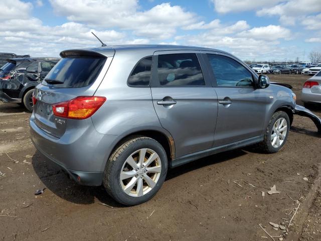 4A4AR3AU7DE001502 - 2013 MITSUBISHI OUTLANDER ES SILVER photo 3