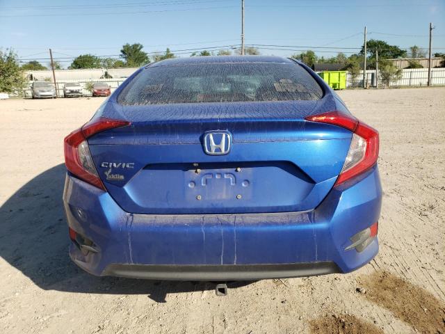 2HGFC2F55GH553668 - 2016 HONDA CIVIC LX BLUE photo 6