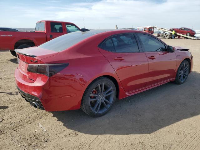 19UUB3F62KA001108 - 2019 ACURA TLX TECHNOLOGY RED photo 3
