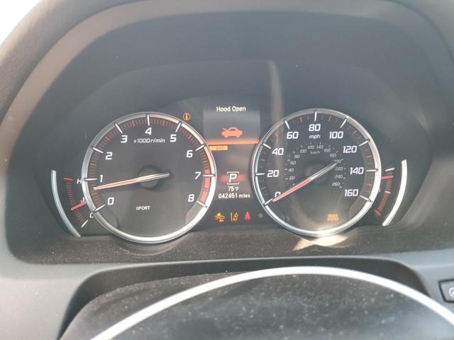 19UUB3F62KA001108 - 2019 ACURA TLX TECHNOLOGY RED photo 9