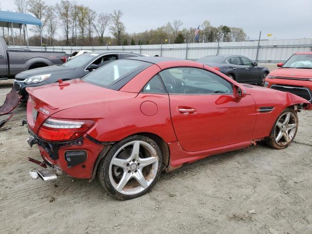 WDDPK4HA9EF090840 - 2014 MERCEDES-BENZ SLK 250 RED photo 3