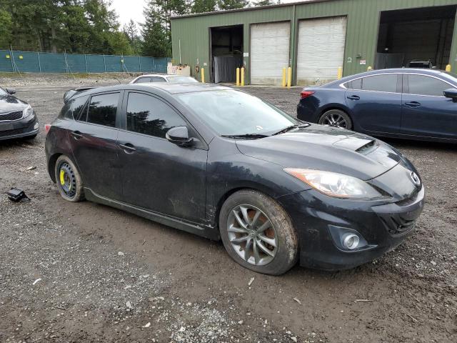 JM1BL1L40C1568185 - 2012 MAZDA SPEED 3 შავი ფოტო 4