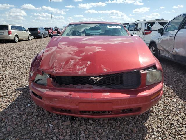 1ZVHT80N195100495 - 2009 FORD MUSTANG RED photo 5