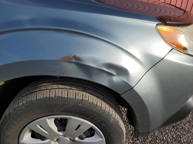 JF2SH6BC8AG803810 - 2010 SUBARU FORESTER XS Dəniz mavisi foto 13