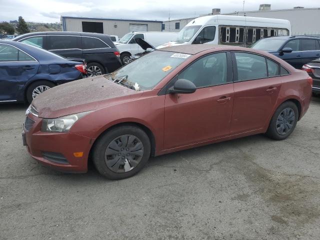 1G1PA5SG6D7214421 - 2013 CHEVROLET CRUZE LS RED photo 1