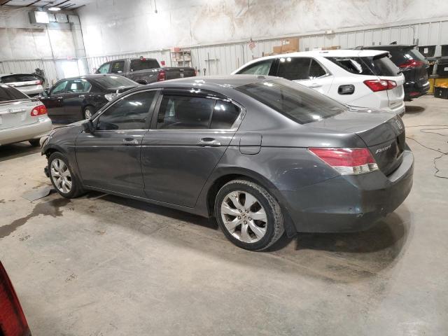 1HGCP26828A003748 - 2008 HONDA ACCORD EXL GRAY photo 2