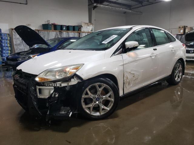 1FAHP3H28CL300674 - 2012 FORD FOCUS SEL WHITE photo 1