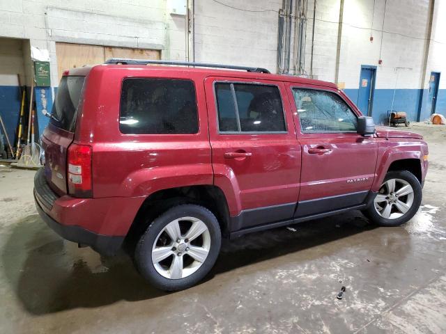 1C4NJRFB7ED846321 - 2014 JEEP PATRIOT LATITUDE RED photo 3