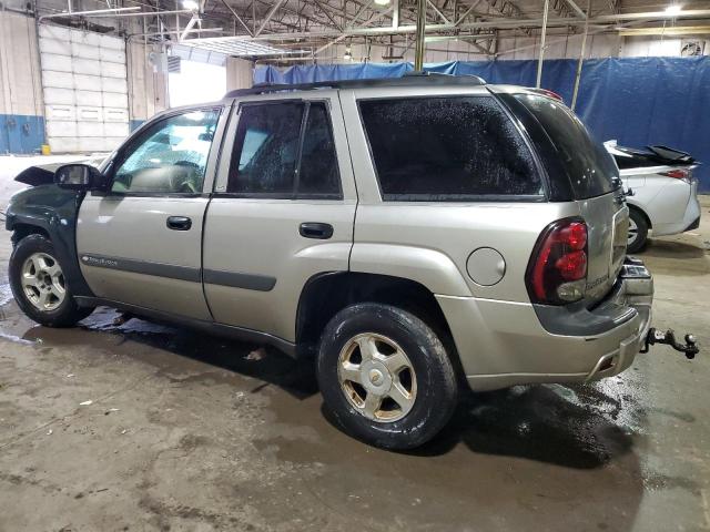 1GNDS13S232113057 - 2003 CHEVROLET TRAILBLAZE SILVER photo 2