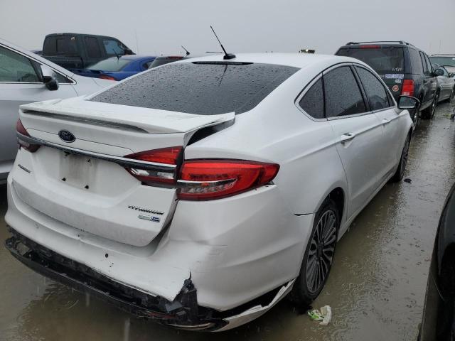 3FA6P0D92JR163352 - 2018 FORD FUSION TITANIUM/PLATINUM WHITE photo 3