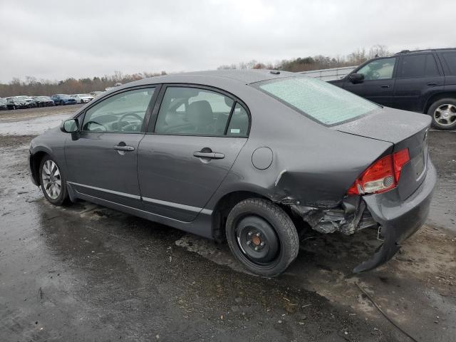 2HGFA16939H503163 - 2009 HONDA CIVIC EXL GRAY photo 2