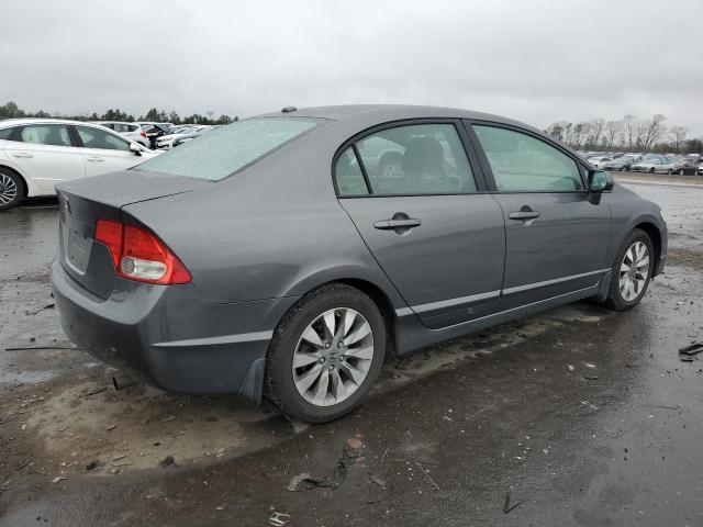 2HGFA16939H503163 - 2009 HONDA CIVIC EXL GRAY photo 3