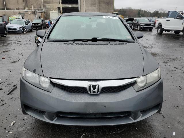 2HGFA16939H503163 - 2009 HONDA CIVIC EXL GRAY photo 5