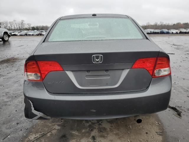 2HGFA16939H503163 - 2009 HONDA CIVIC EXL GRAY photo 6