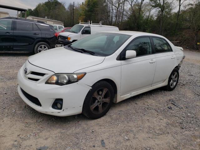 5YFBU4EE1DP211972 - 2013 TOYOTA COROLLA BASE თეთრი ფოტო 1