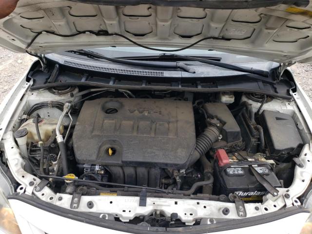 5YFBU4EE1DP211972 - 2013 TOYOTA COROLLA BASE თეთრი ფოტო 11