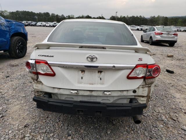 5YFBU4EE1DP211972 - 2013 TOYOTA COROLLA BASE თეთრი ფოტო 6