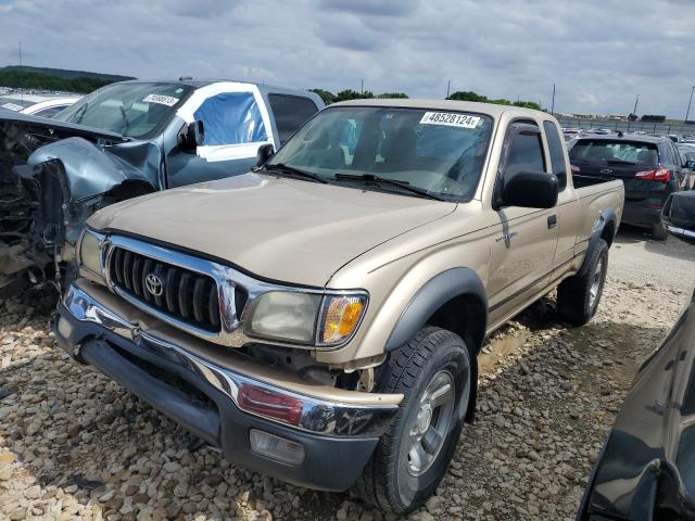5TESN92N34Z401216 - 2004 TOYOTA TACOMA XTRACAB PRERUNNER 金色 照片 1