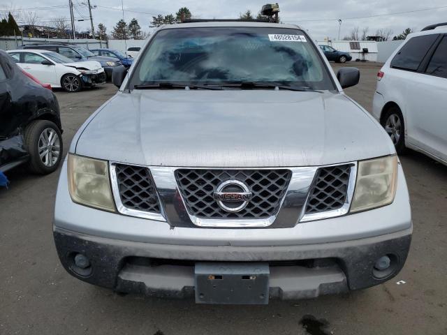 1N6BD06T96C441547 - 2006 NISSAN FRONTIER KING CAB XE SILVER photo 5