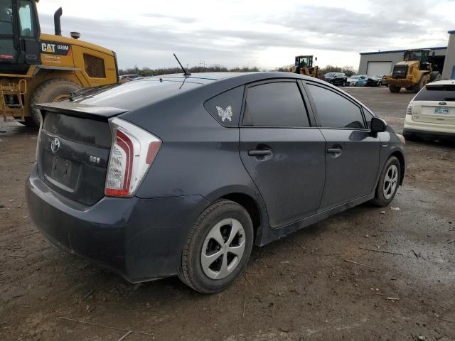 JTDKN3DU0F1955358 - 2015 TOYOTA PRIUS CHARCOAL photo 3