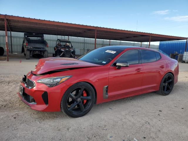 KNAE55LC5J6010853 - 2018 KIA STINGER GT2 RED photo 1