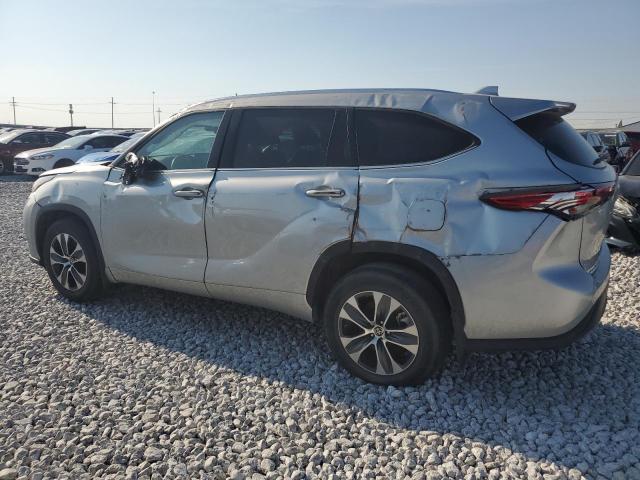 5TDGZRBH7LS517096 - 2020 TOYOTA HIGHLANDER XLE GRAY photo 2