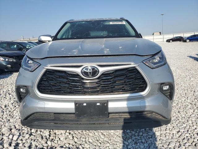 5TDGZRBH7LS517096 - 2020 TOYOTA HIGHLANDER XLE GRAY photo 5