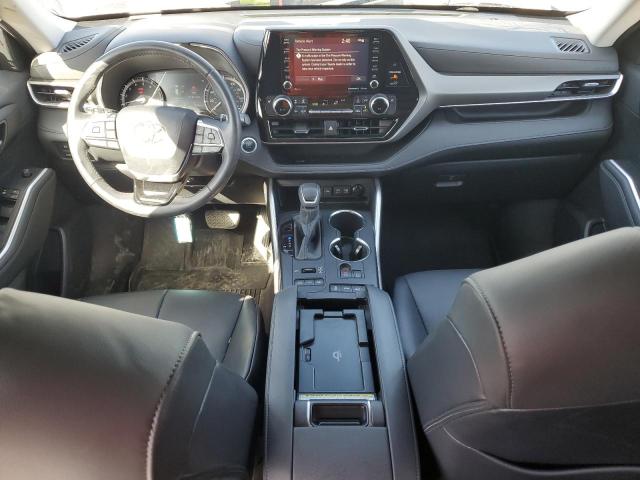 5TDGZRBH7LS517096 - 2020 TOYOTA HIGHLANDER XLE GRAY photo 8