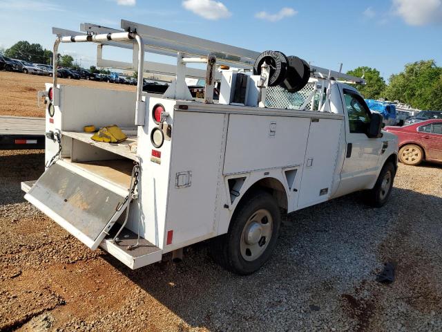 1FDWF30588EC54927 - 2008 FORD F350 SRW SUPER DUTY WHITE photo 3