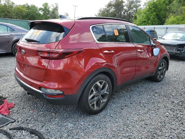 KNDPN3AC6N7961355 - 2022 KIA SPORTAGE EX RED photo 3