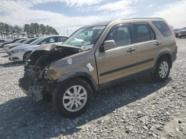 JHLRD68866C023401 - 2006 HONDA CR-V EX BEIGE photo 1