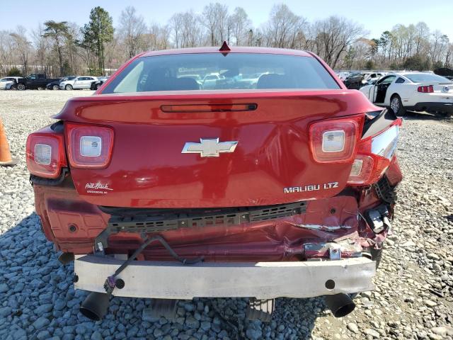 1G11H5SA0DF259714 - 2013 CHEVROLET MALIBU LTZ წითელი ფოტო 6