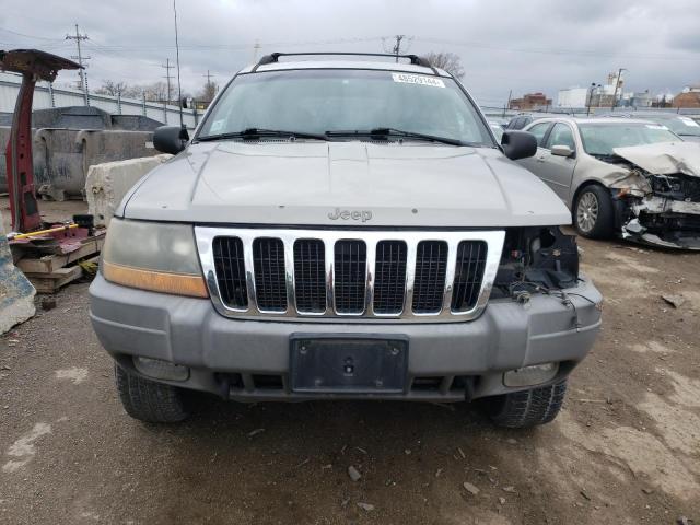 1J4GW48N5YC219125 - 2000 JEEP GRAND CHER LAREDO GRAY photo 5