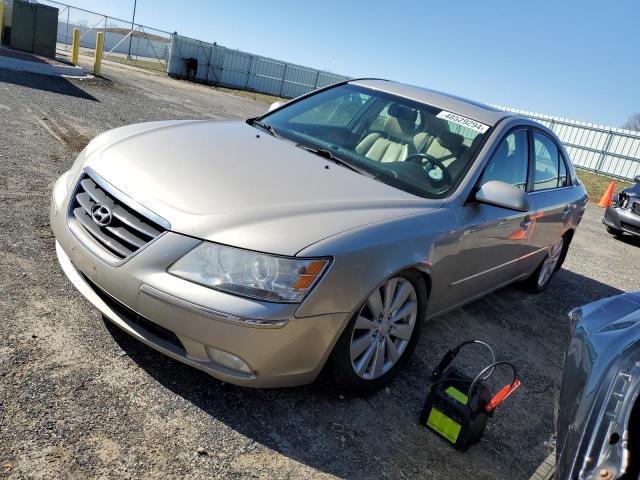 5NPEU46C39H541112 - 2009 HYUNDAI SONATA SE GRAY photo 1