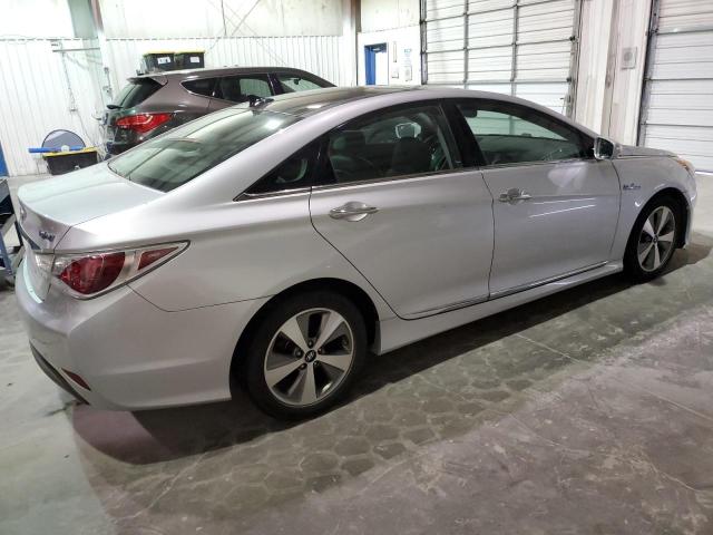 KMHEC4A42BA007904 - 2011 HYUNDAI SONATA HYBRID SILVER photo 3