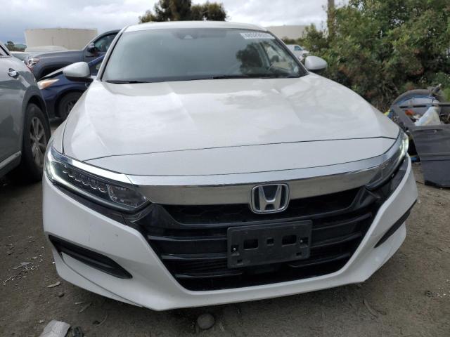 1HGCV1F14LA077586 - 2020 HONDA ACCORD LX WHITE photo 5