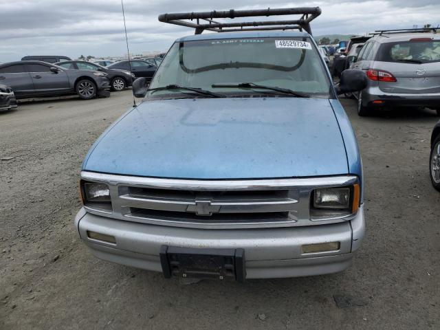 1GCCS19W2T8196159 - 1996 CHEVROLET S TRUCK S10 BLUE photo 5