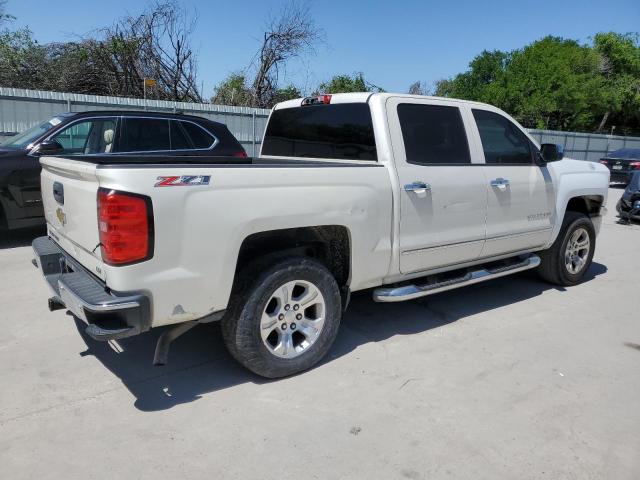 3GCUKSEC4EG345447 - 2014 CHEVROLET SILVERADO K1500 LTZ WHITE photo 3