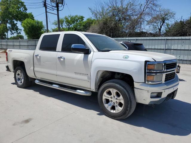 3GCUKSEC4EG345447 - 2014 CHEVROLET SILVERADO K1500 LTZ WHITE photo 4