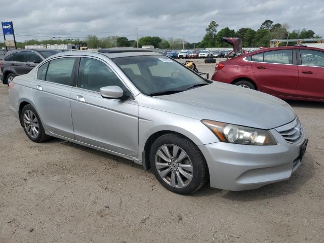 1HGCP2F84BA131061 - 2011 HONDA ACCORD EXL SILVER photo 4