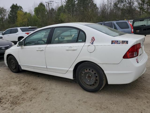 1HGFA16586L040576 - 2006 HONDA CIVIC LX WHITE photo 2